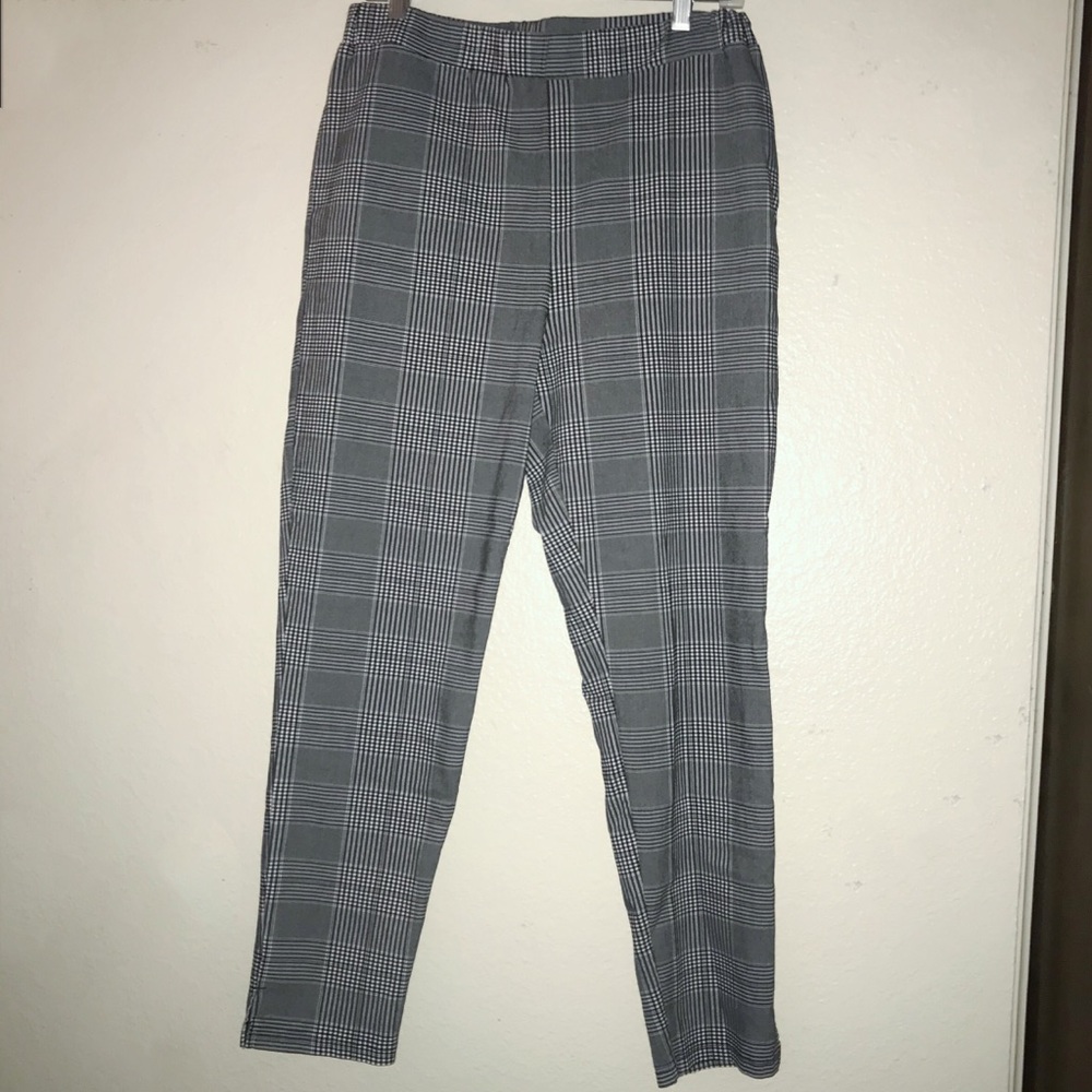Forever 21 Plaid Ankle Pants